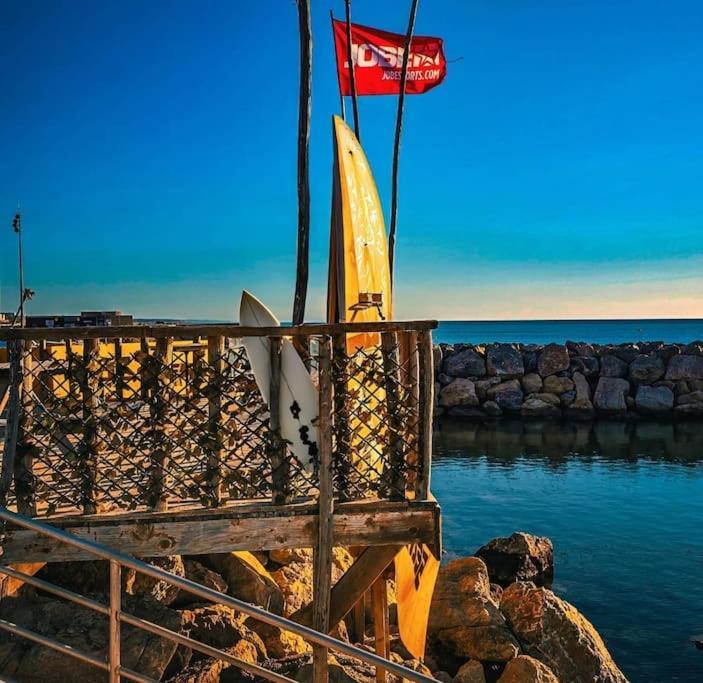 Le Paradis Bleu- Front De Mer - Travaux Recents Le Barcarès Extérieur photo